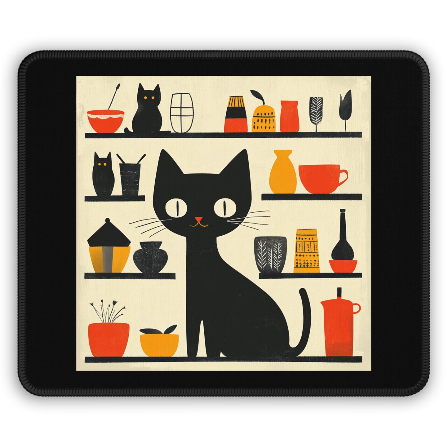 Cat in the Kitchen Mousepad