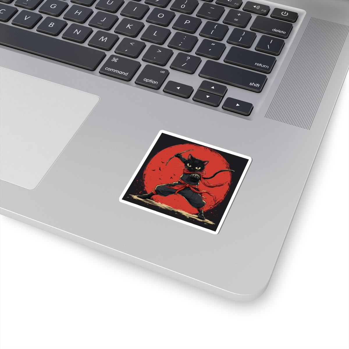 Red Fury Series: Black Cat Ninja kiss-cut stickers IV/IV