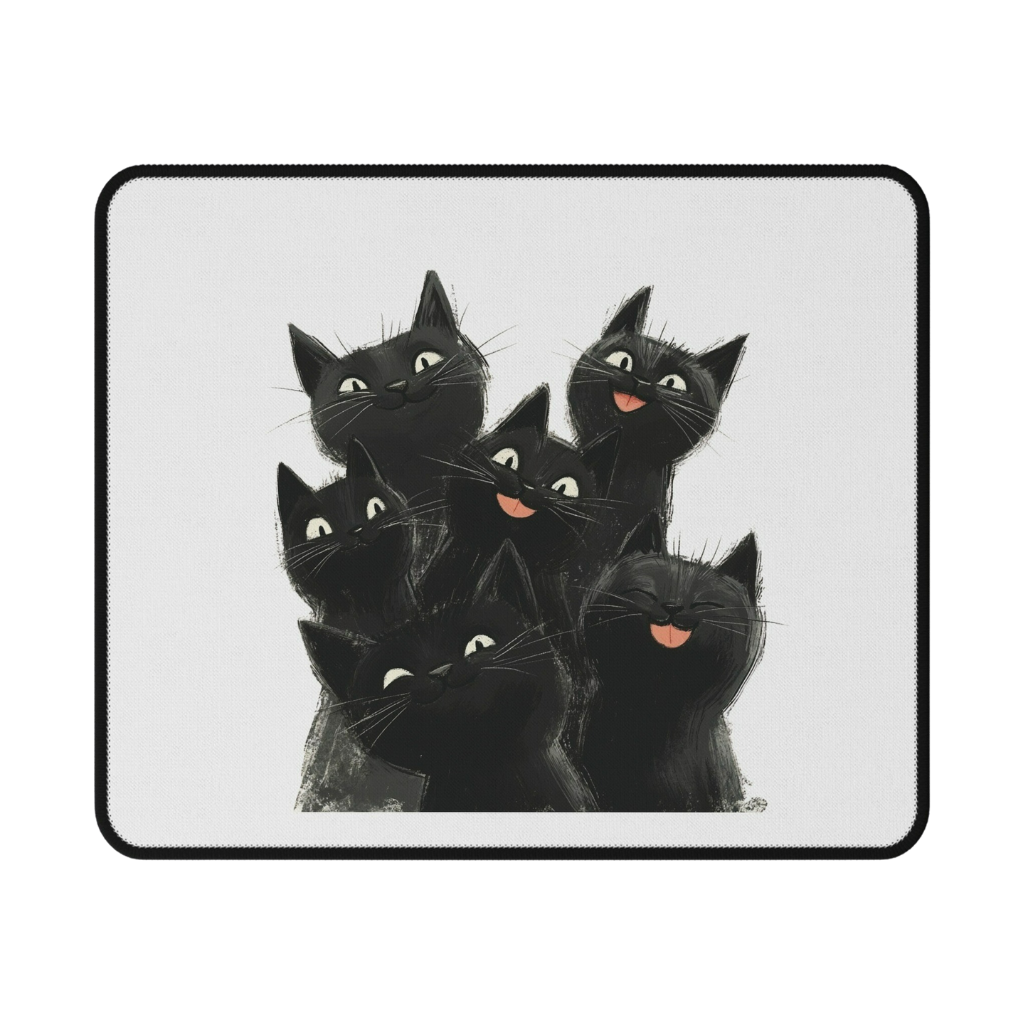 Black Cat Collective - Cat Gaming Mouse Pad