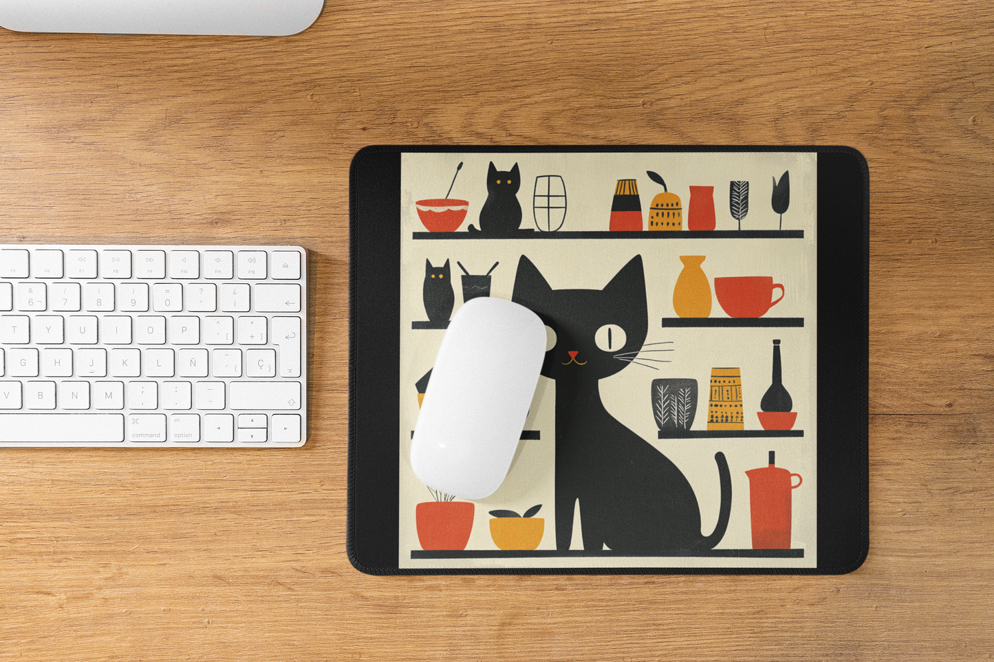 Cat in the Kitchen Mousepad