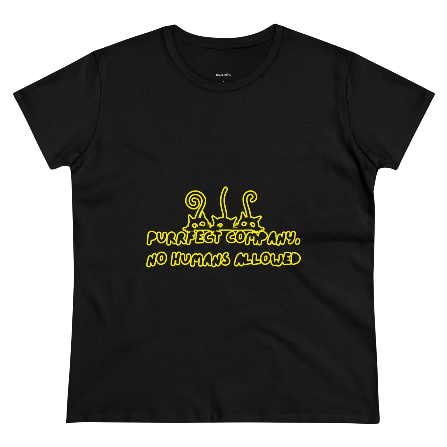 Black cat t-shirts