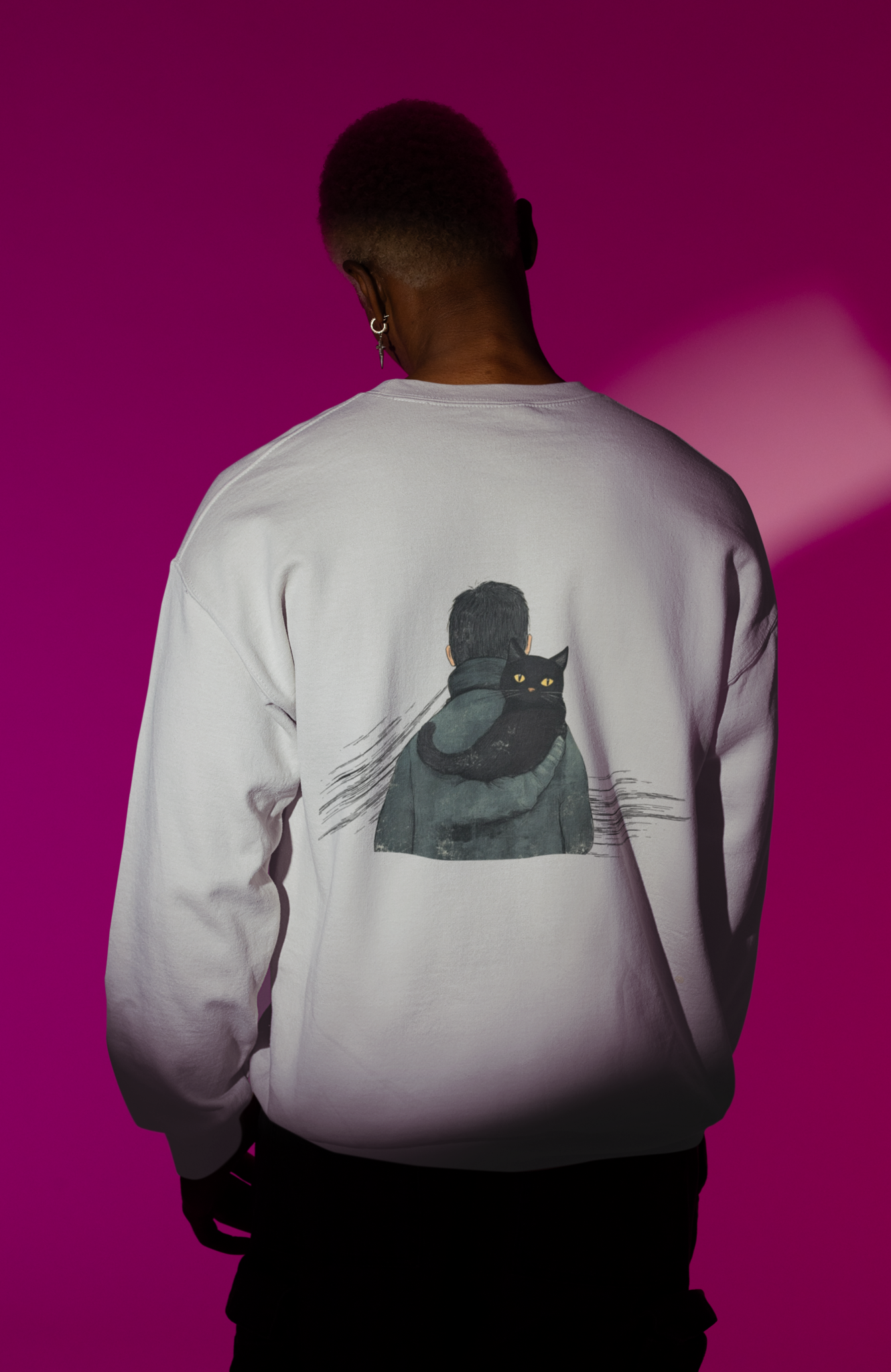 Black cat sweatshirts