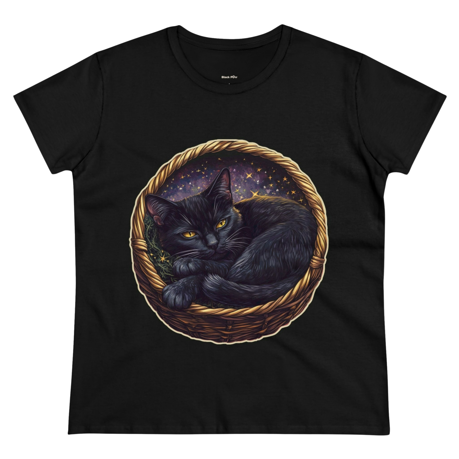 Black cat t-shirts