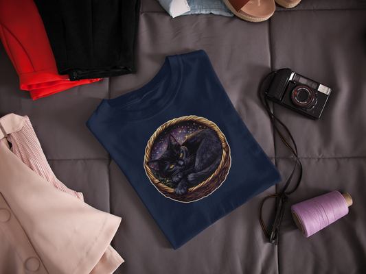 Black cat t-shirts