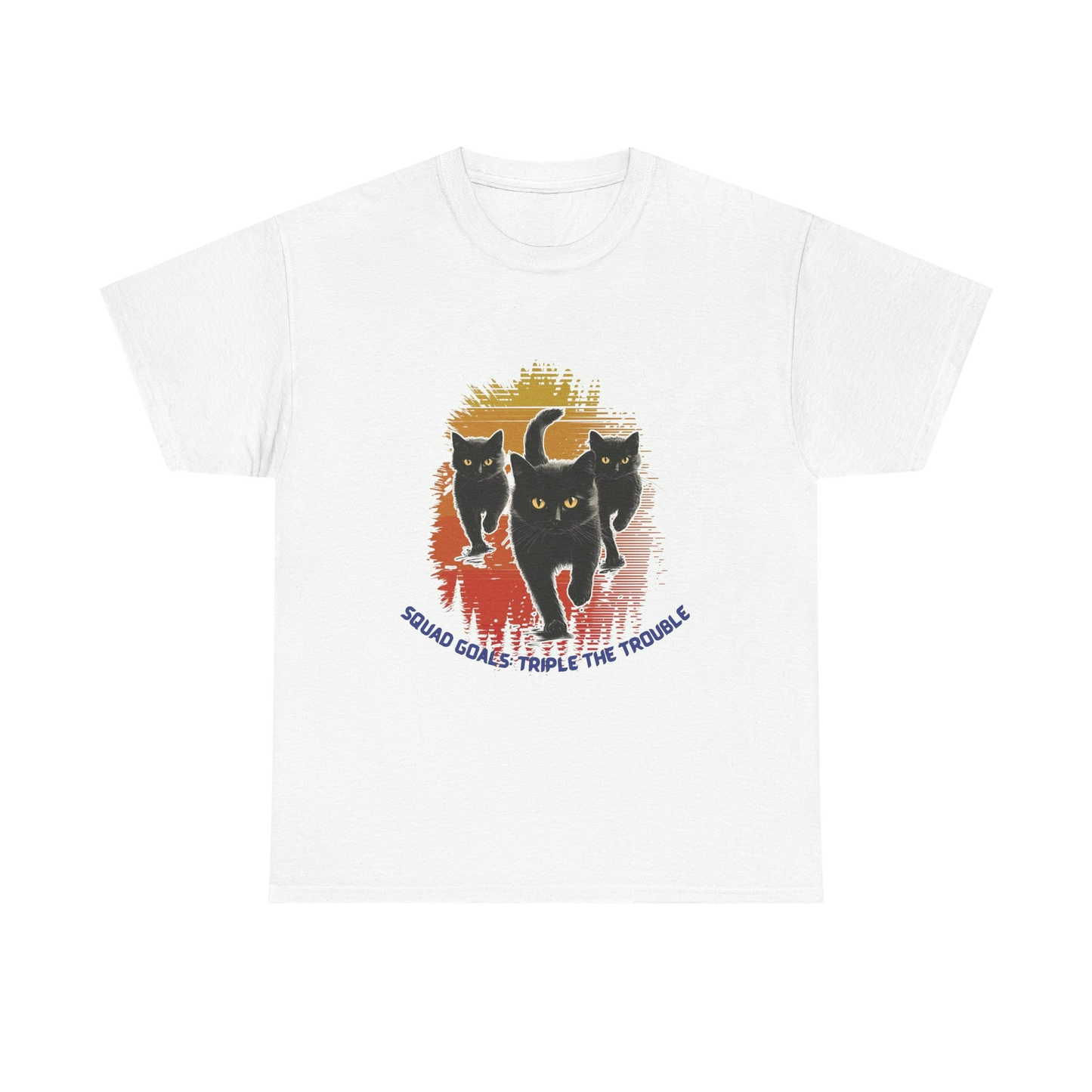 Black cat t-shirts