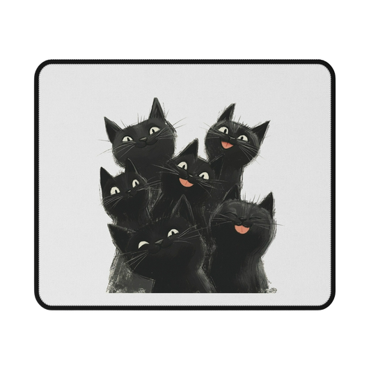 Black Cat Collective - Cat Gaming Mouse Pad